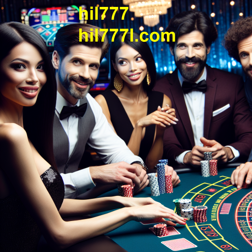 Experiência Imersiva no Cassino ao Vivo do hil777